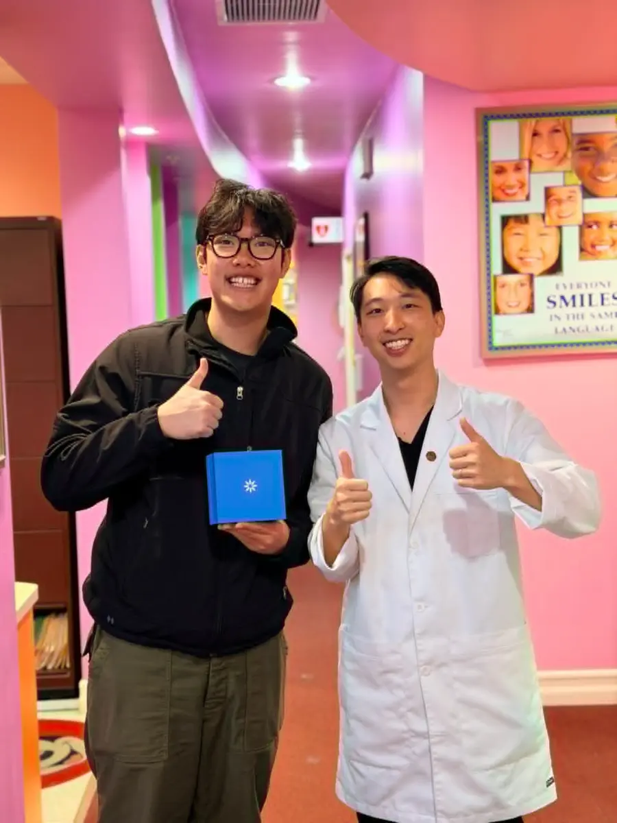 Agape Braces patient smiling during orthodontic consultation